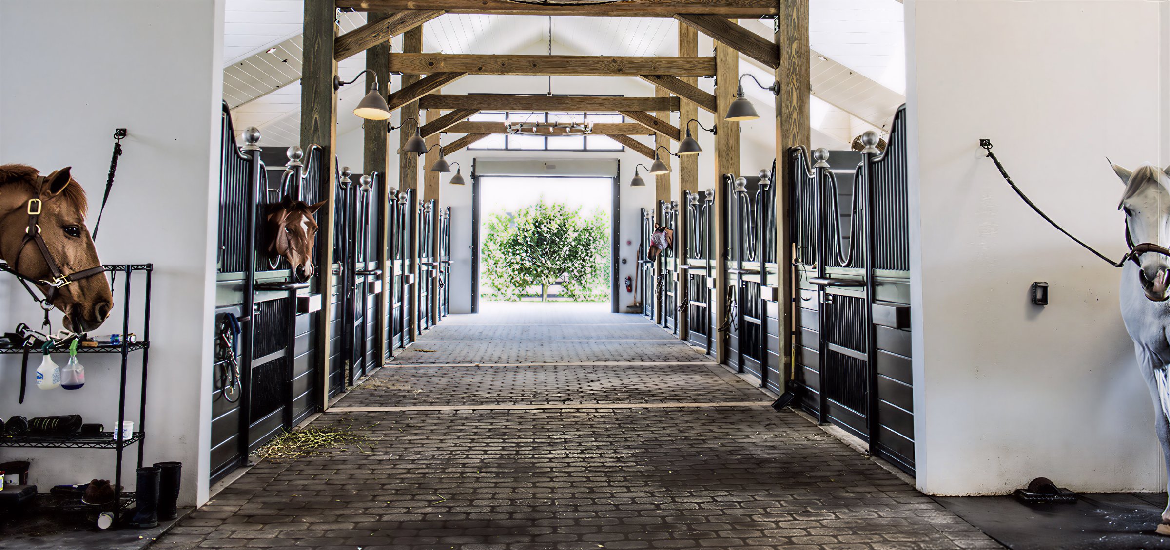 Barn aisle